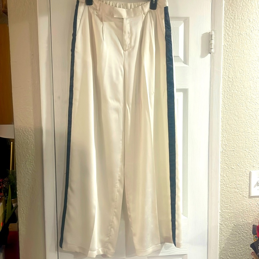 Silk pants